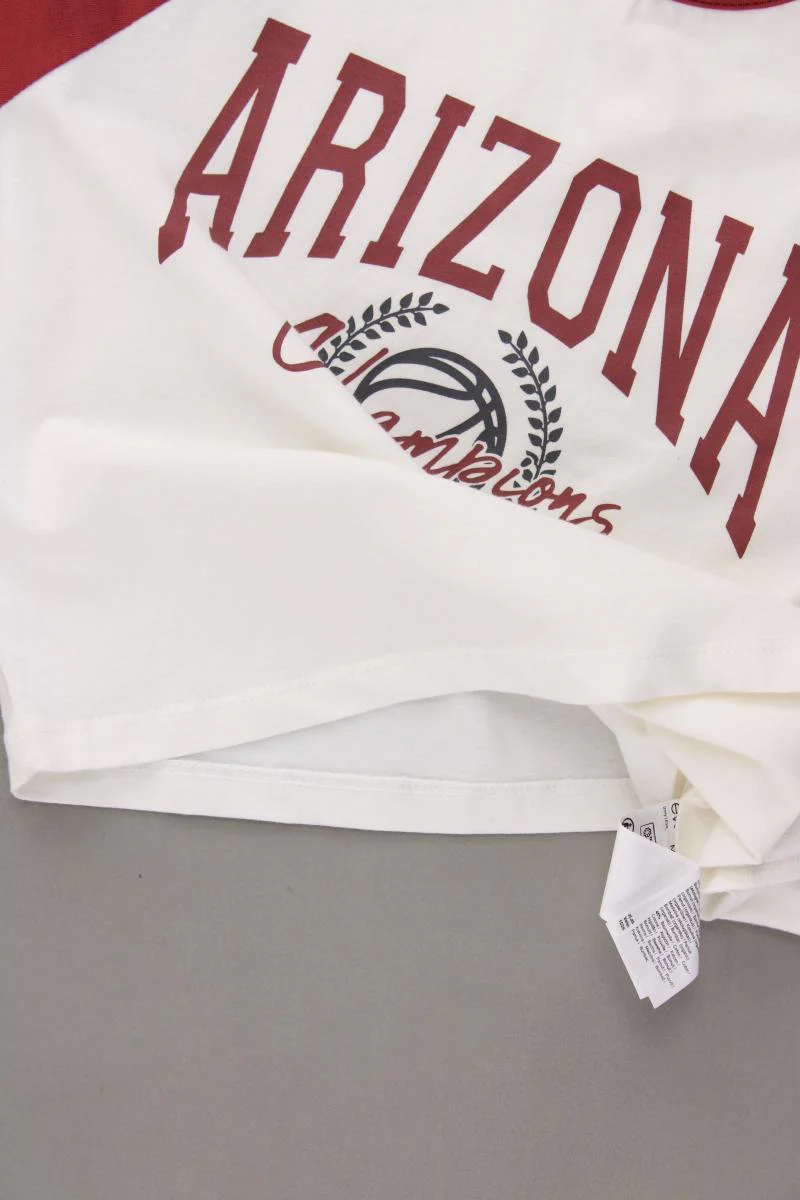 Even & Odd Cropped Shirt Gr. M neuwertig Kurzarm rot aus Baumwolle - Image 3