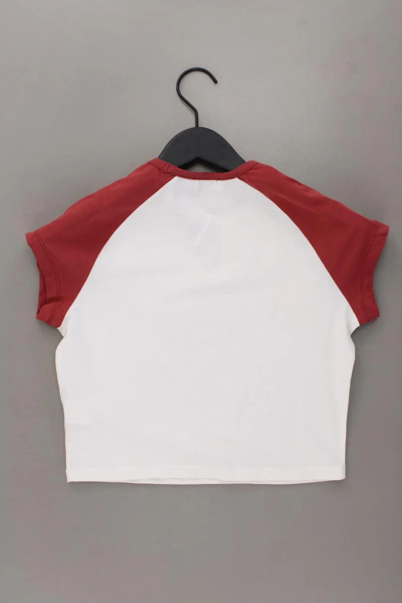 Even & Odd Cropped Shirt Gr. M neuwertig Kurzarm rot aus Baumwolle - Image 5