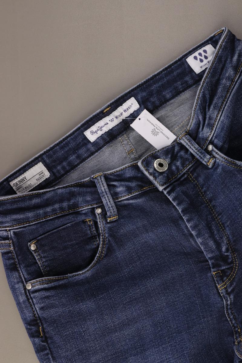 Pepe Jeans Skinny Jeans Gr. W29/L32 Modell Regent High Waste blau aus Baumwolle - Image 2