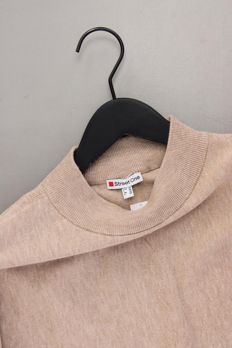 Street One Feinstrickpullover Gr. 42 neuwertig braun aus Viskose - Image 2