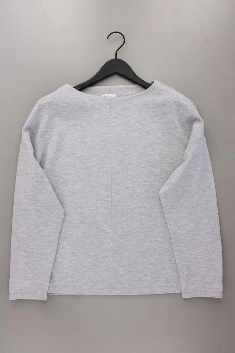 Tom Tailor Langarmpullover Gr. XXL neuwertig grau aus Viskose