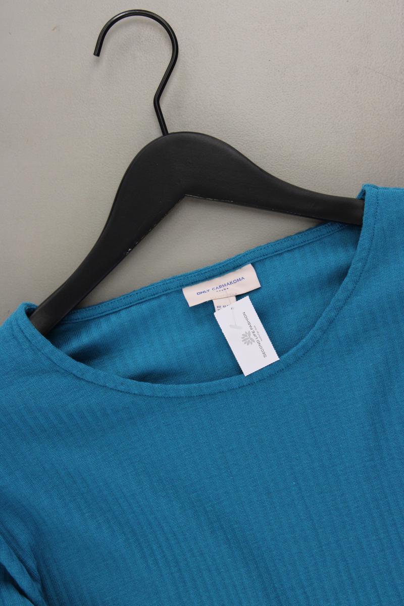 Only Carmakoma Langarmshirt Petrol Gr. 46/48 blau aus Polyester - Image 2