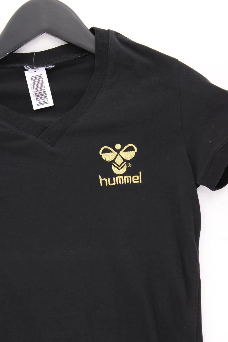hummel Cropped Shirt Gr. XS Kurzarm schwarz aus Baumwolle - Image 2