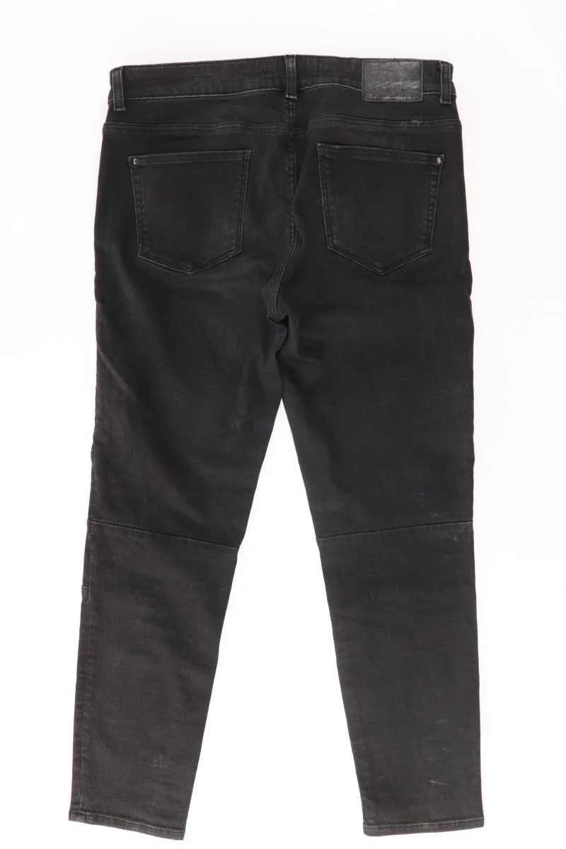 Zara Skinny Jeans Gr. 42 mit Nieten schwarz - Image 4