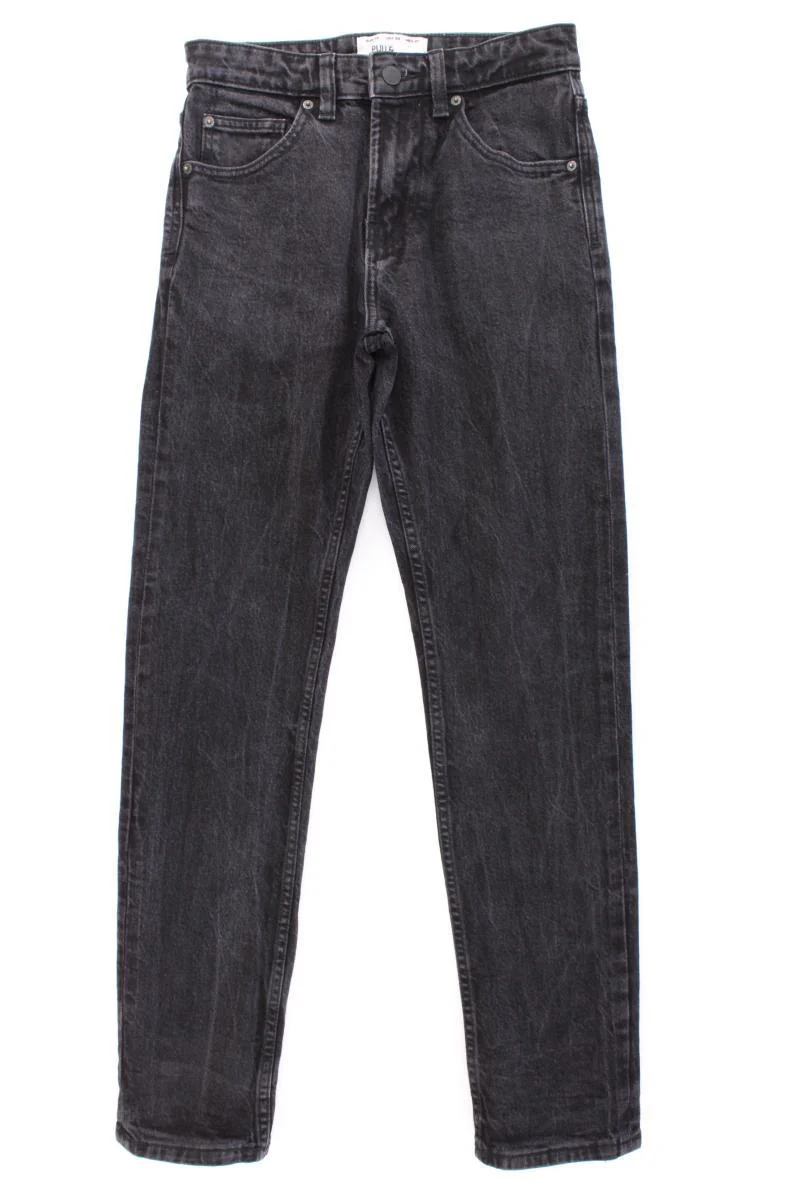 Pull&Bear Straight Jeans Gr. 36 grau