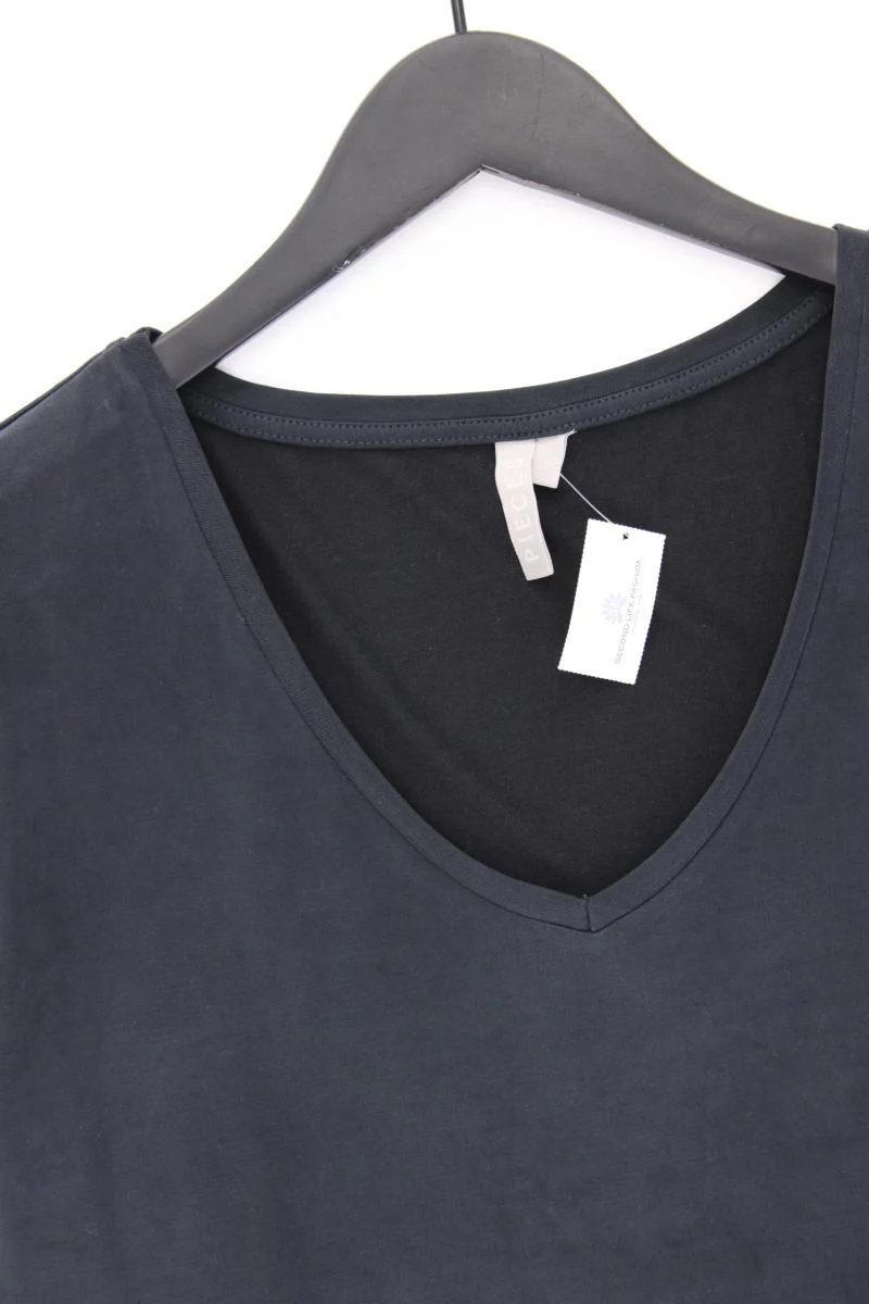 Pieces T-Shirt Gr. S Kurzarm grau aus Modal - Image 2