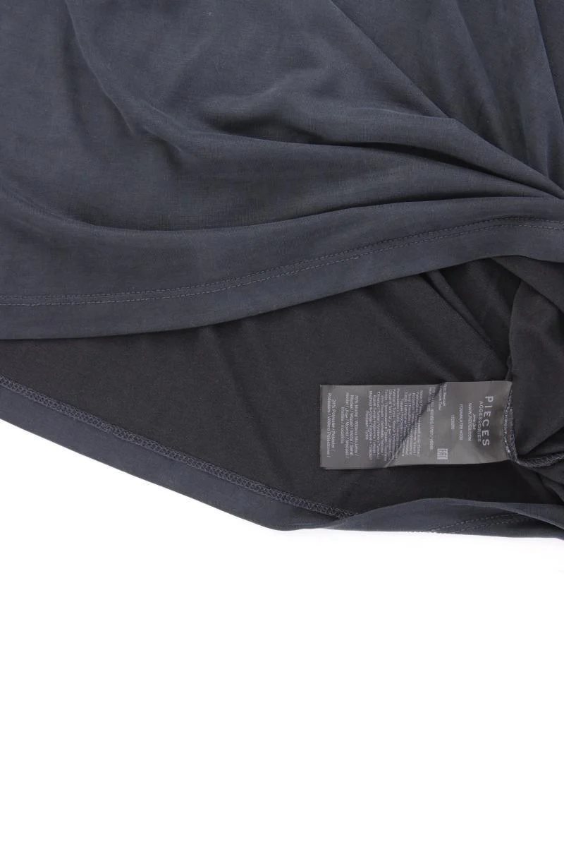 Pieces T-Shirt Gr. S Kurzarm grau aus Modal - Image 3