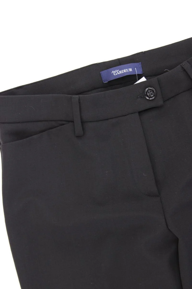 Atelier Gardeur Anzughose Gr. 38 neuwertig schwarz aus Polyester - Image 2