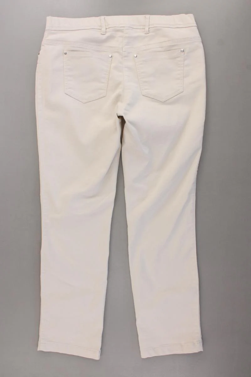 TONI Stretchhose Gr. 42 creme aus Baumwolle - Image 5