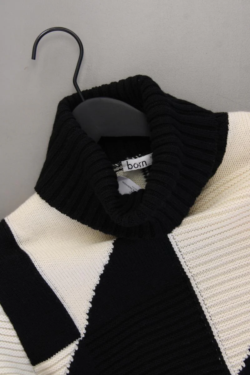 Born To Be Wollpullover Gr. 40 geometrisches Muster creme - Image 2