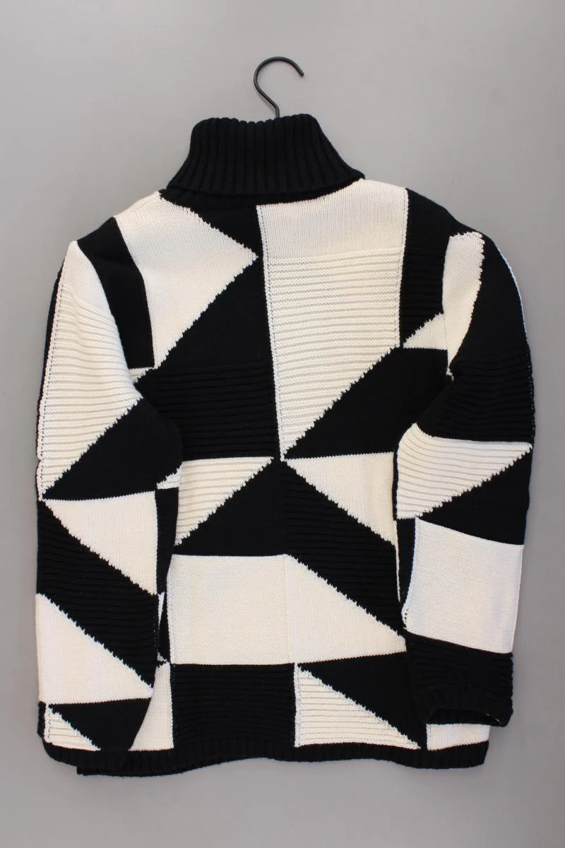 Born To Be Wollpullover Gr. 40 geometrisches Muster creme - Image 4