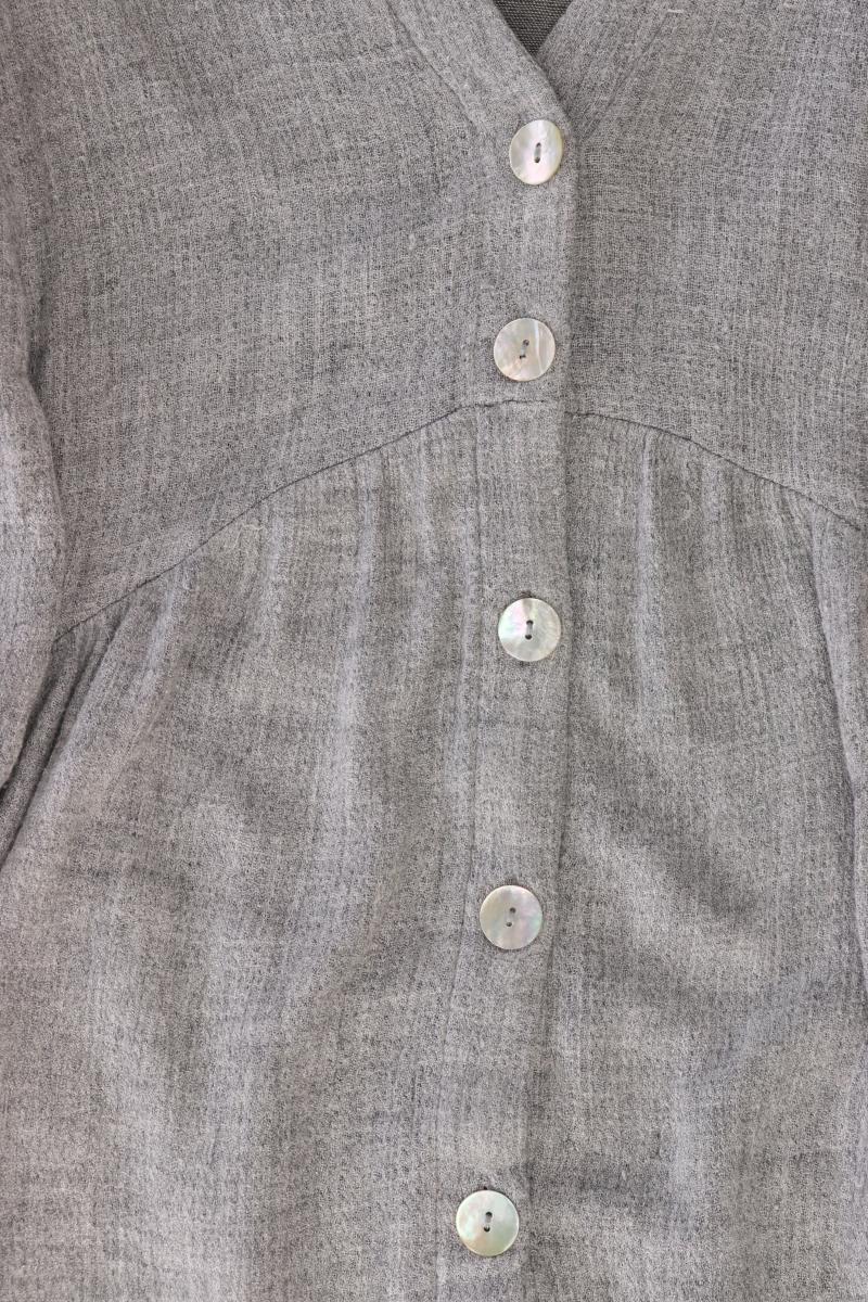 Zara Regular Bluse Gr. S 3/4 Ärmel grau aus Viskose - Image 3