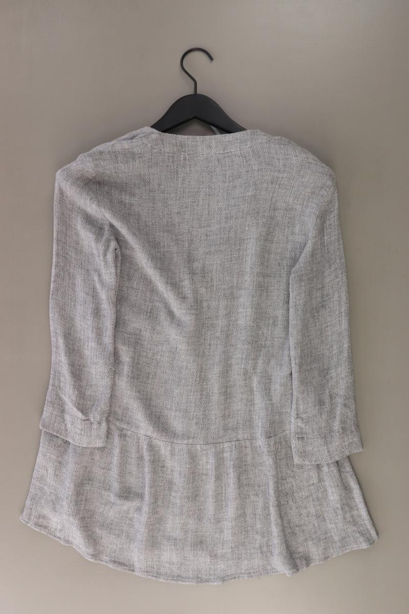 Zara Regular Bluse Gr. S 3/4 Ärmel grau aus Viskose - Image 4