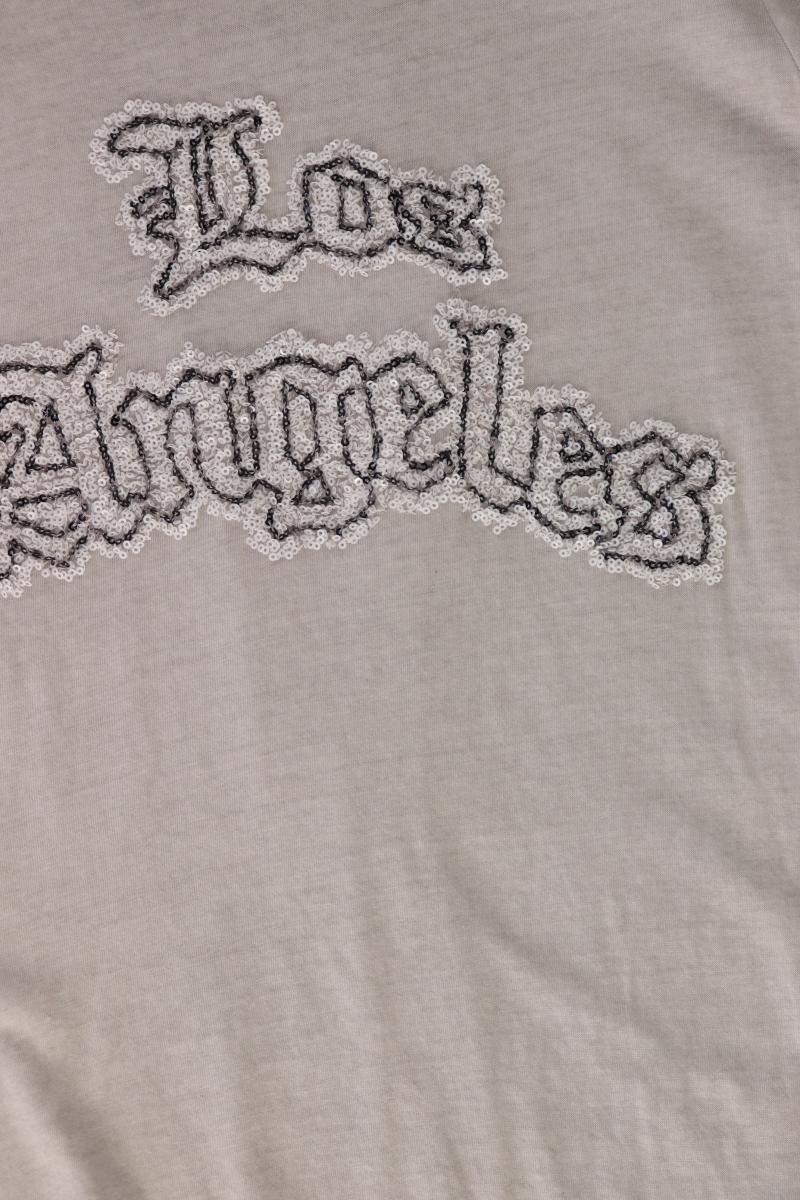Key Largo T-Shirt Gr. S Kurzarm mit Pailletten grau - Image 3