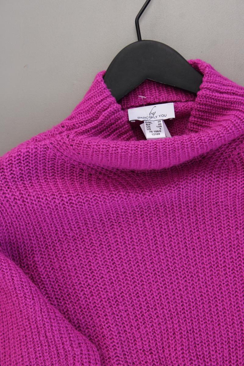 By Basically You Strickpullover Gr. 38 lila - Image 2