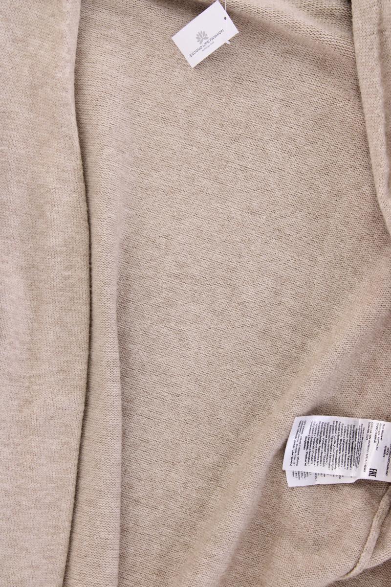 Jacqueline de Yong Strickjacke Gr. L neuwertig Langarm creme aus Viskose - Image 3