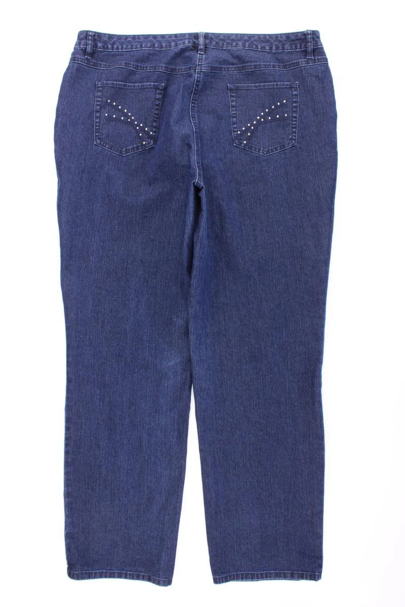 Adagio Straight Jeans Gr. 48 Modell Rocky blau aus Baumwolle - Image 4