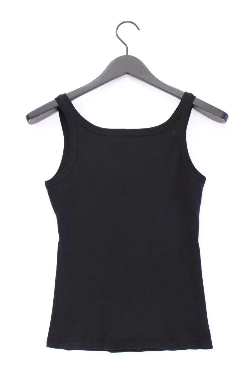 Benetton Trägertop Gr. S mit Glitzer Vintage schwarz - Image 4