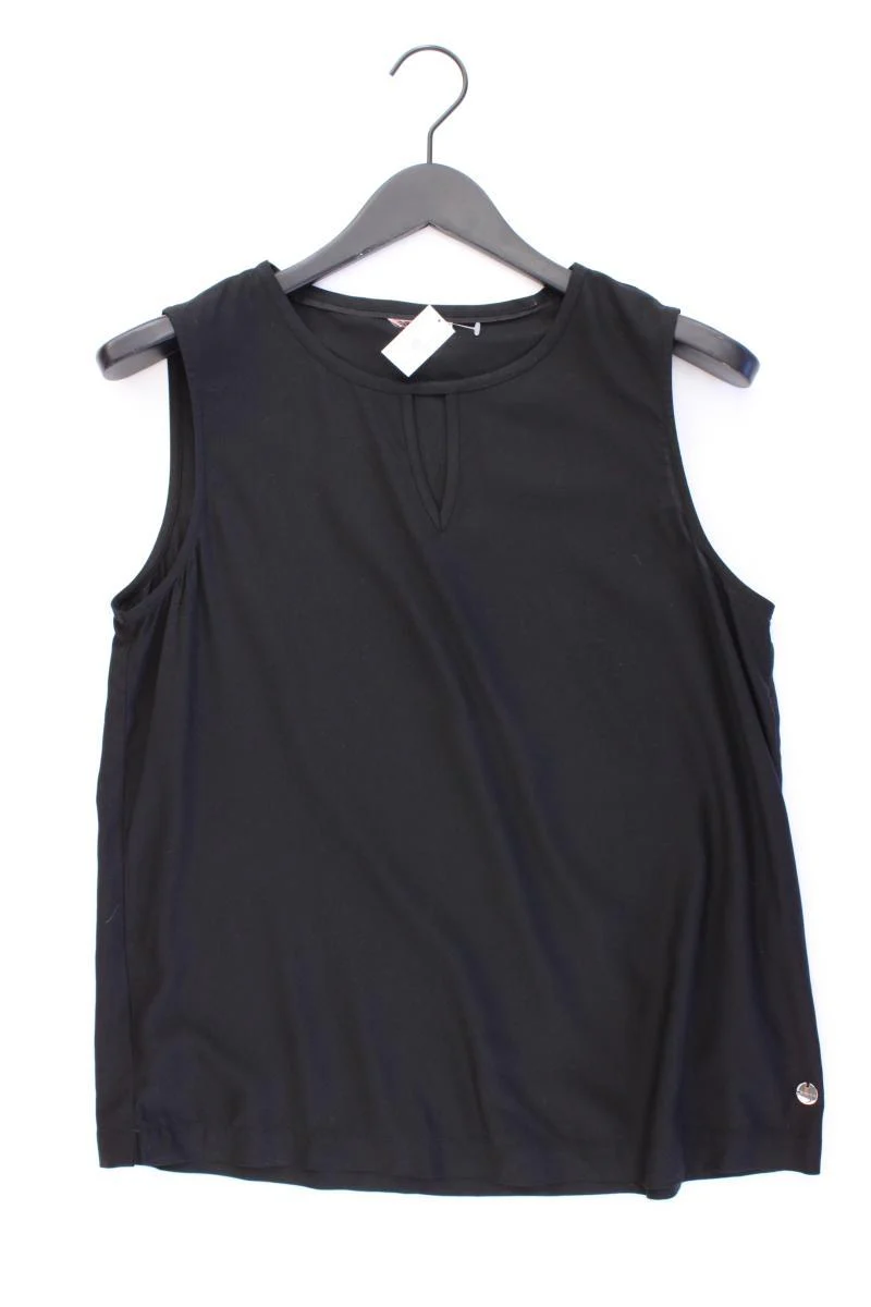 Street One Ärmellose Bluse Gr. 40 schwarz