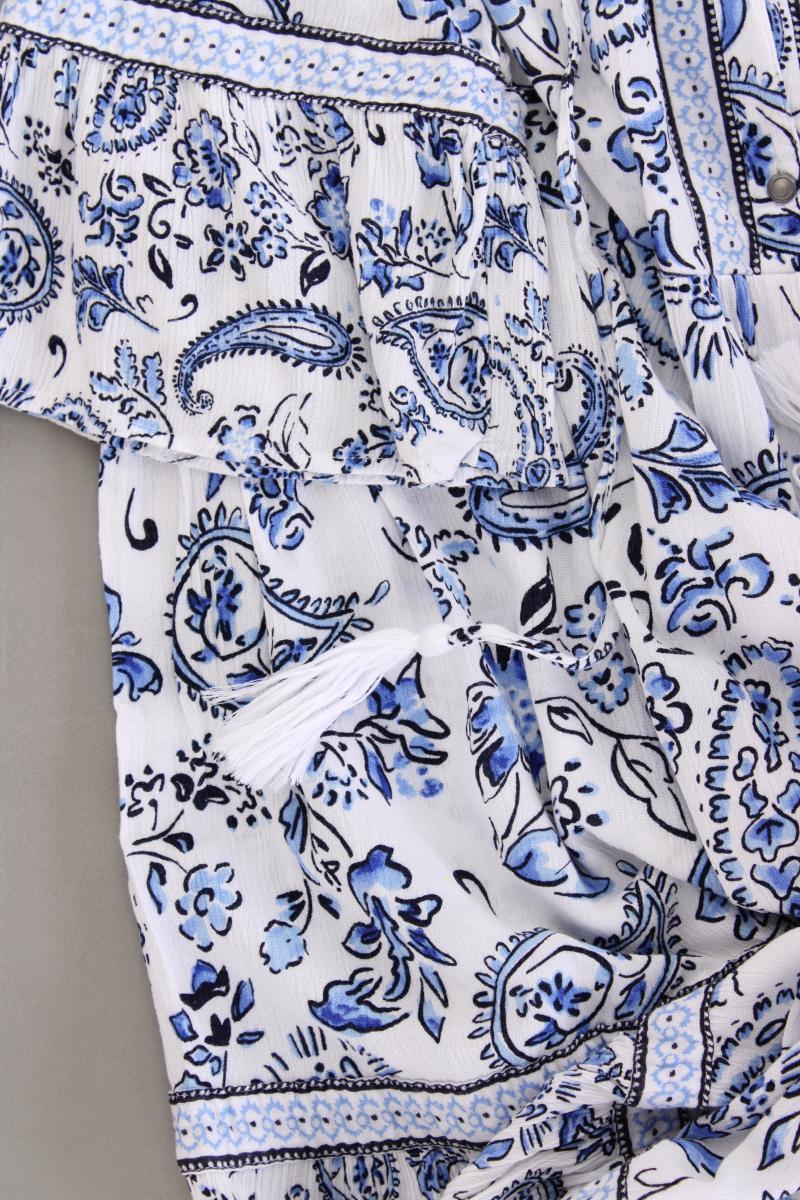 Gina Benotti Kleid Gr. 48/50 mit Paisleymuster 3/4 Ärmel blau - Image 3