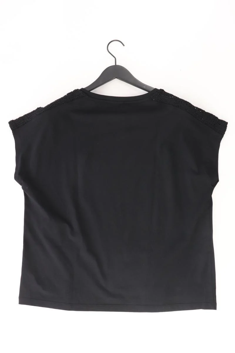 s.Oliver T-Shirt Gr. 44 neuwertig Kurzarm schwarz aus Baumwolle - Image 4