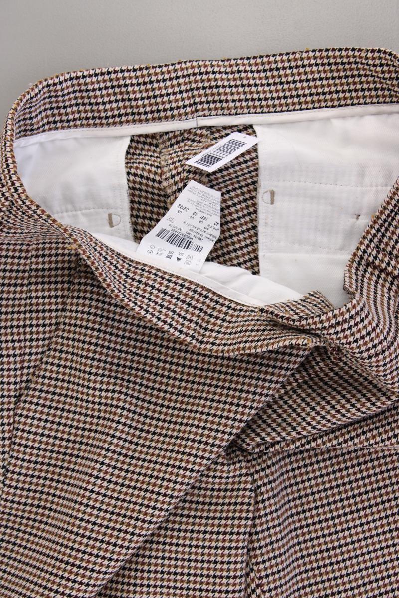Brax Stoffhose Gr. 42 hahnentritt braun aus Polyester - Image 2