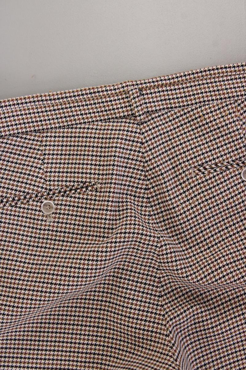Brax Stoffhose Gr. 42 hahnentritt braun aus Polyester - Image 3