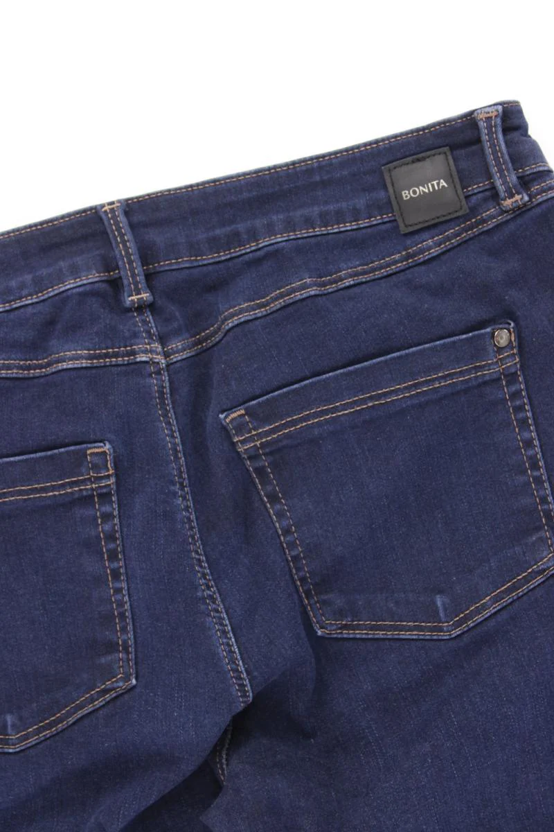 Bonita Straight Jeans Gr. 42 blau aus Baumwolle - Image 3
