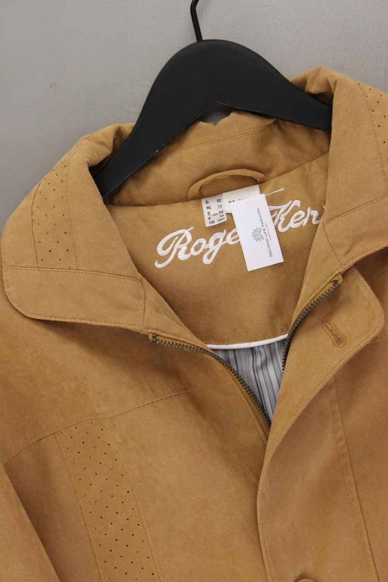 Roger Kent Vintage Jacke Lederoptik für Herren Gr. 52 neuwertig braun - Image 2