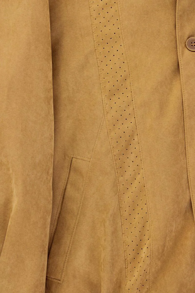 Roger Kent Vintage Jacke Lederoptik für Herren Gr. 52 neuwertig braun - Image 3