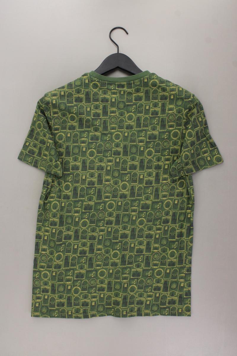 Desigual T-Shirt für Herren Gr. M neuwertig Kurzarm olivgrün aus Baumwolle - Image 4