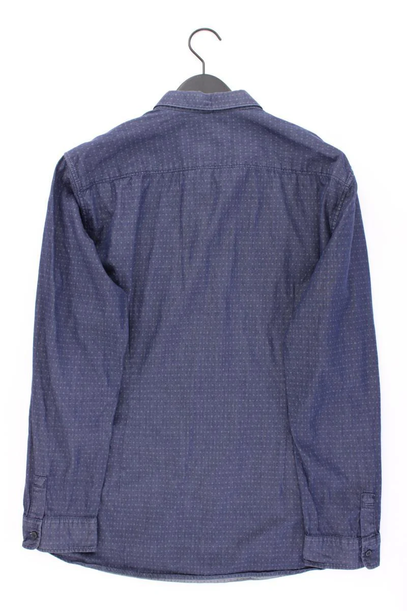 Tom Tailor Langarmhemd für Herren Gr. XL blau aus Baumwolle - Image 4