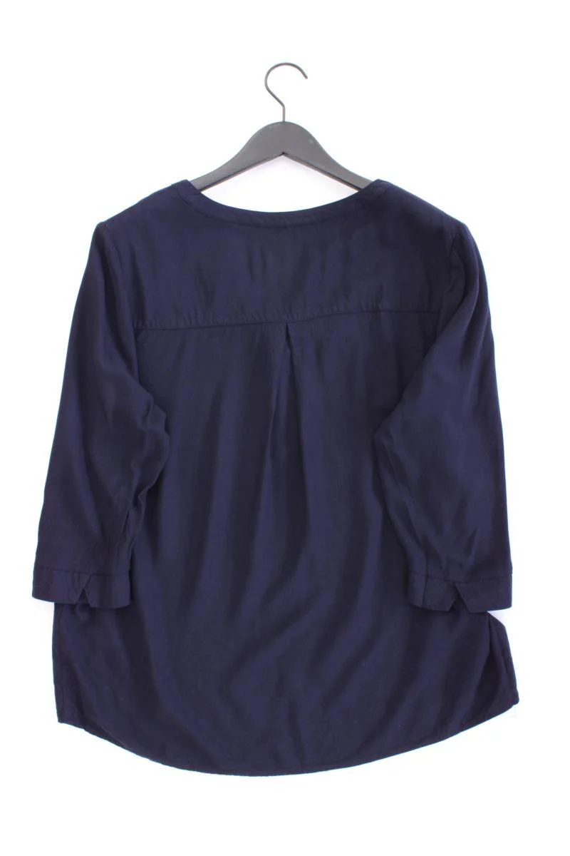 Cecil Classic Bluse Gr. XL 3/4 Ärmel blau aus Viskose - Image 4