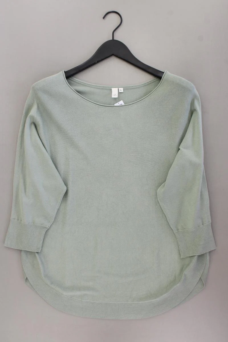 QS by s.Oliver Feinstrickpullover Gr. XL grün
