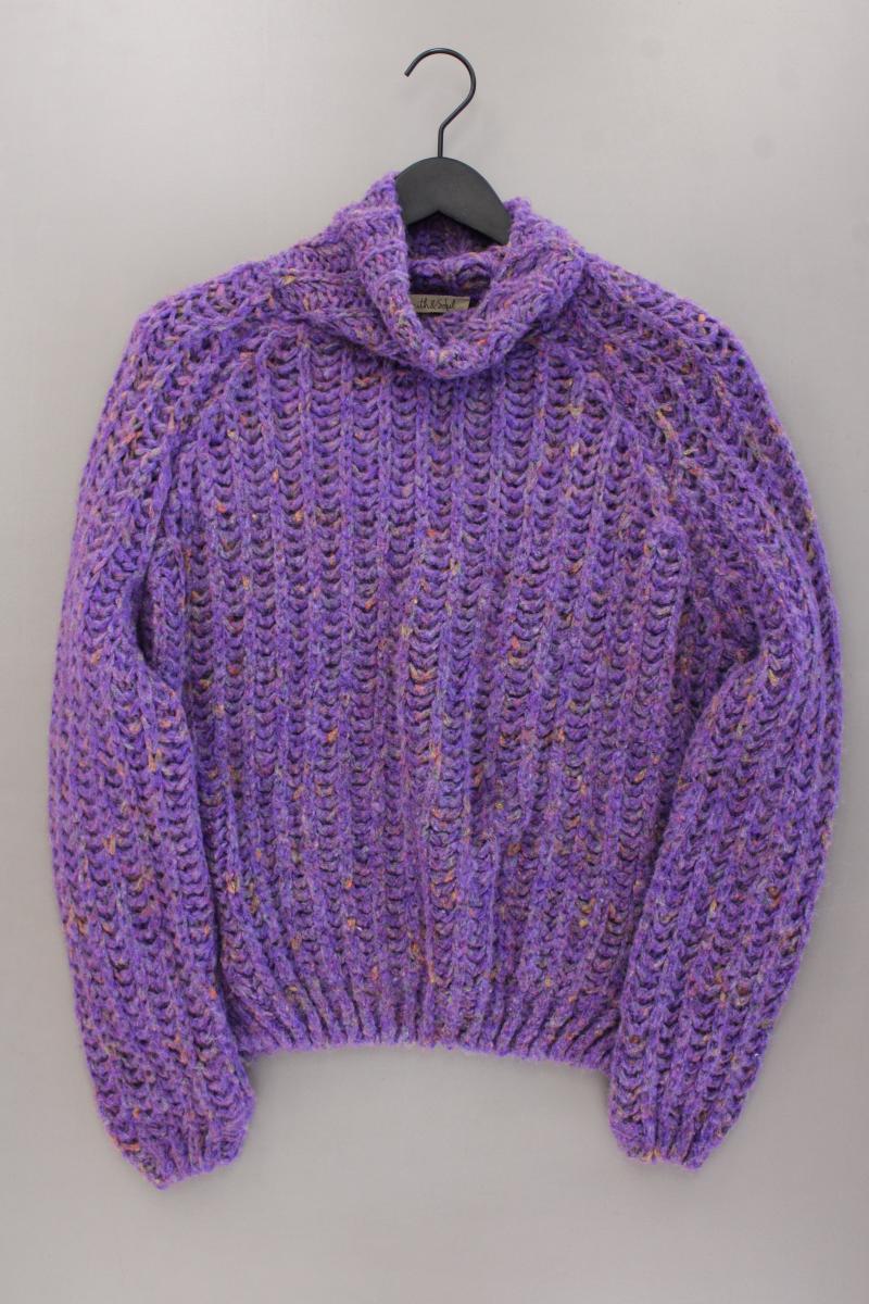 Smith & Soul Grobstrickpullover Gr. S lila aus Polyacryl