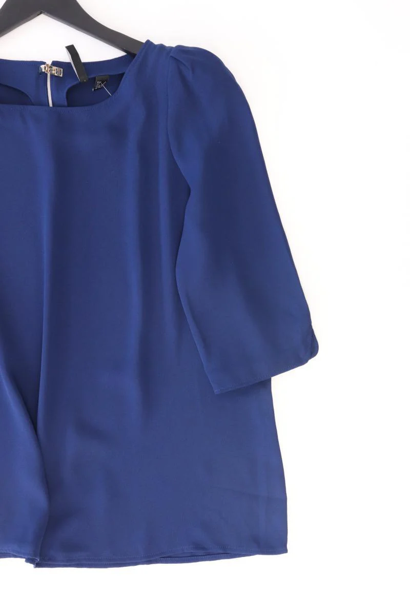Mango Regular Bluse Gr. L 3/4 Ärmel blau aus Polyester - Image 3