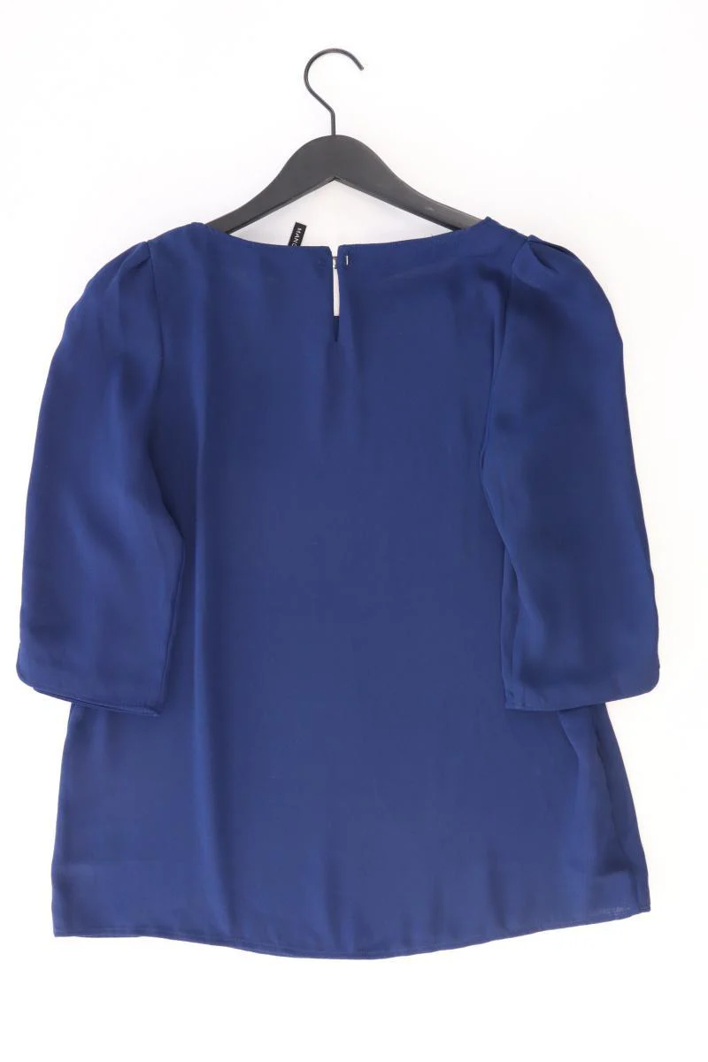 Mango Regular Bluse Gr. L 3/4 Ärmel blau aus Polyester - Image 4