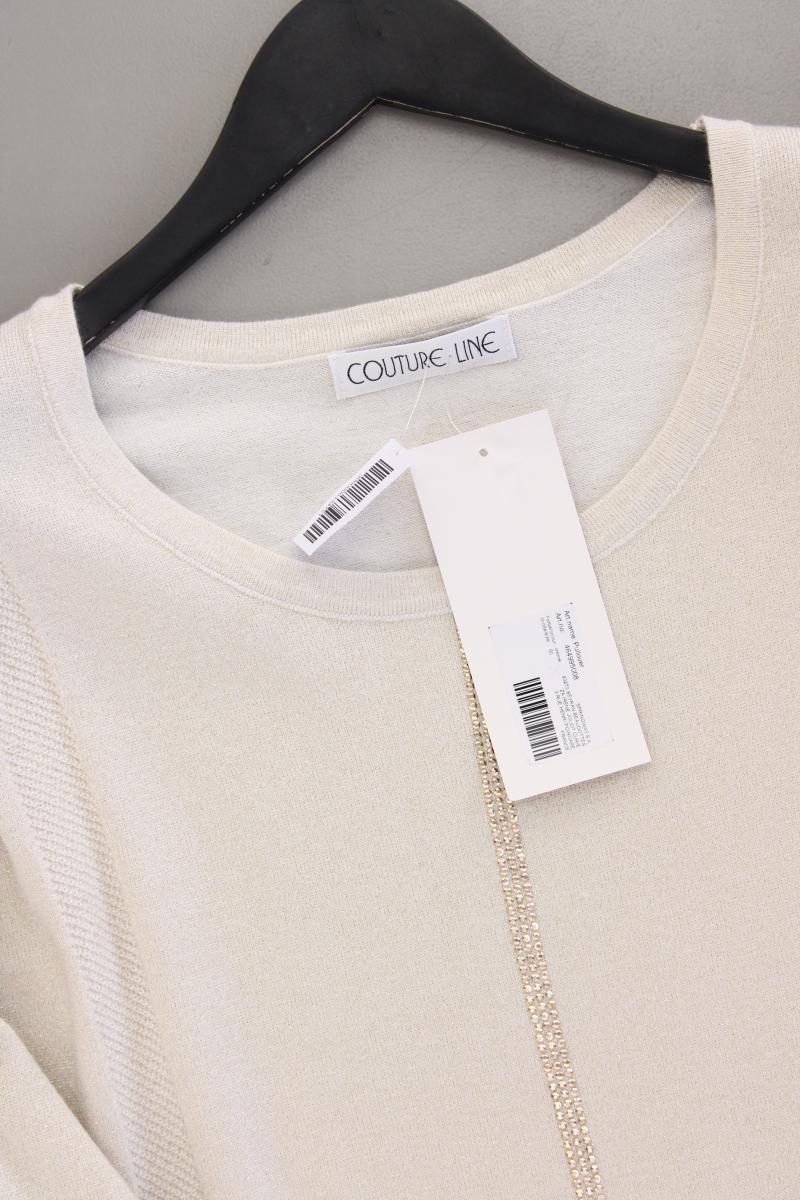 Couture Line Feinstrickpullover Gr. 50 neu mit Etikett gold aus Viskose - Image 2
