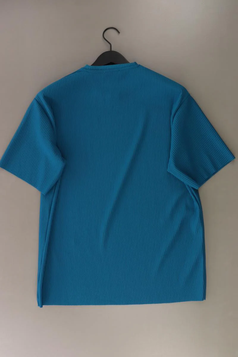 Zara T-Shirt Gr. M Kurzarm blau - Image 4
