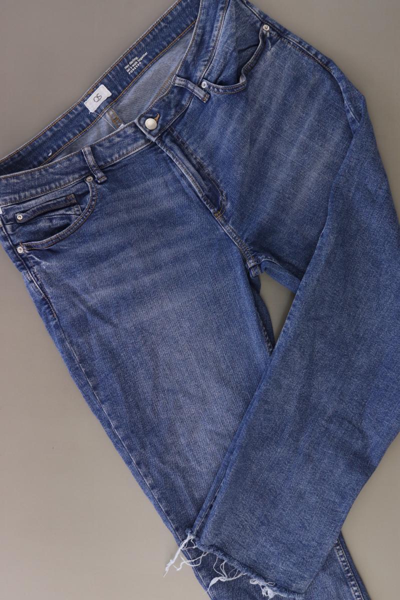 QS by s.Oliver Straight Jeans Gr. 44 blau aus Baumwolle - Image 3
