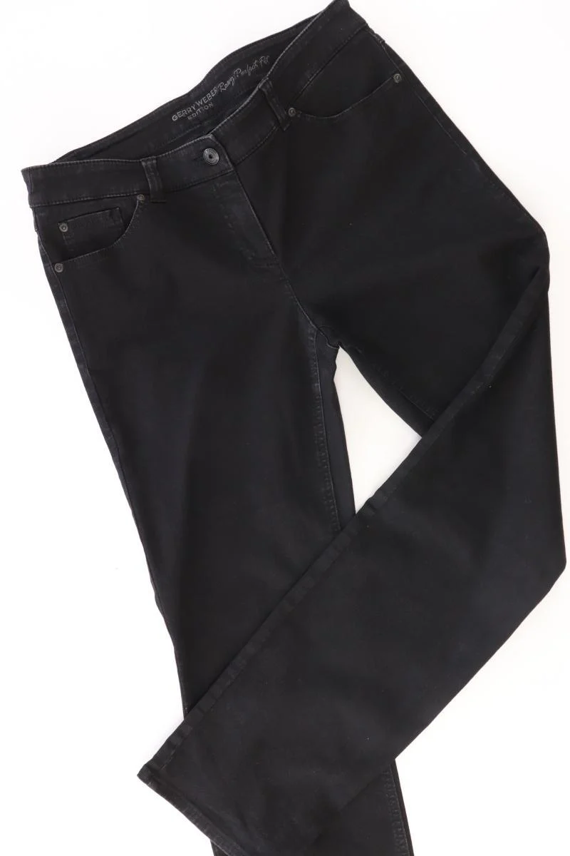 Gerry Weber Straight Jeans Gr. 42 schwarz aus Baumwolle - Image 3