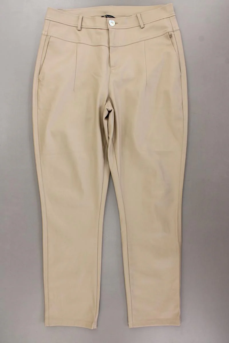 Tramontana Kunstlederhose Gr. 42 creme aus Polyurethan