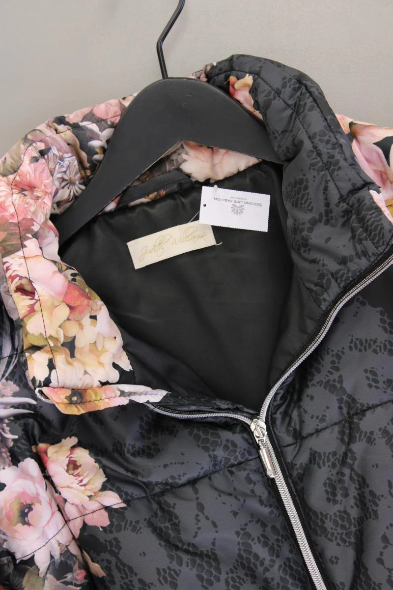 Judith Williams Winterjacke Gr. 52 mit Blumenmuster mehrfarbig aus Polyester - Image 2
