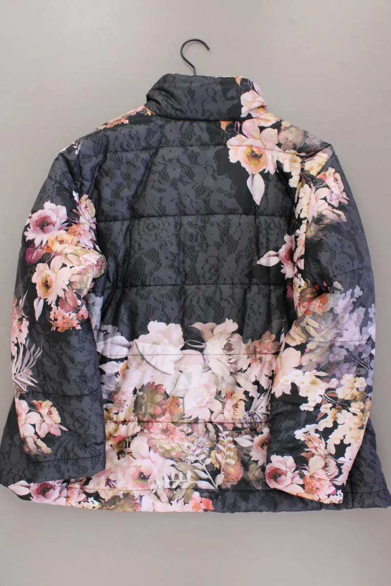 Judith Williams Winterjacke Gr. 52 mit Blumenmuster mehrfarbig aus Polyester - Image 4
