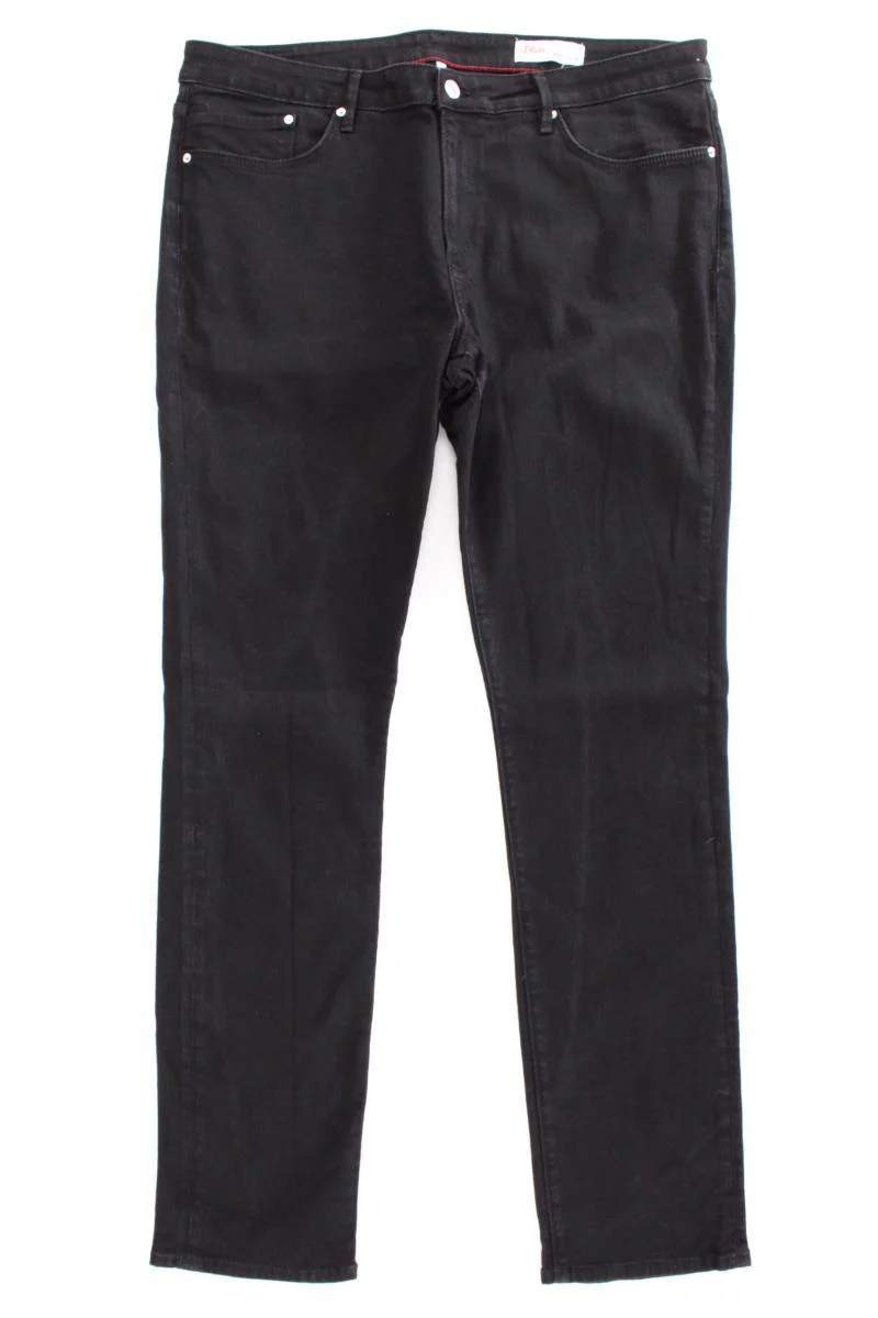 s.Oliver Skinny Jeans Gr. 46/L34 schwarz aus Baumwolle