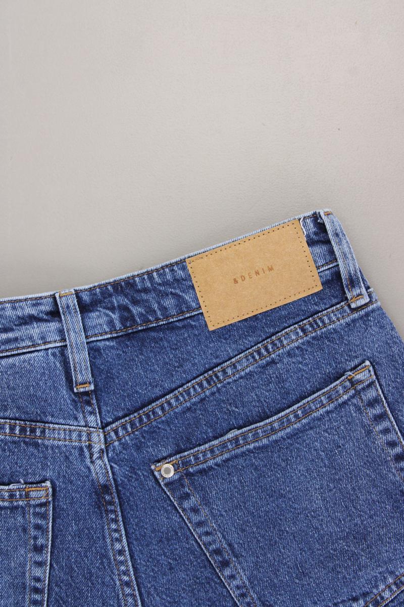 H&M Mom Jeansshorts Gr. 38 blau aus Baumwolle - Image 3