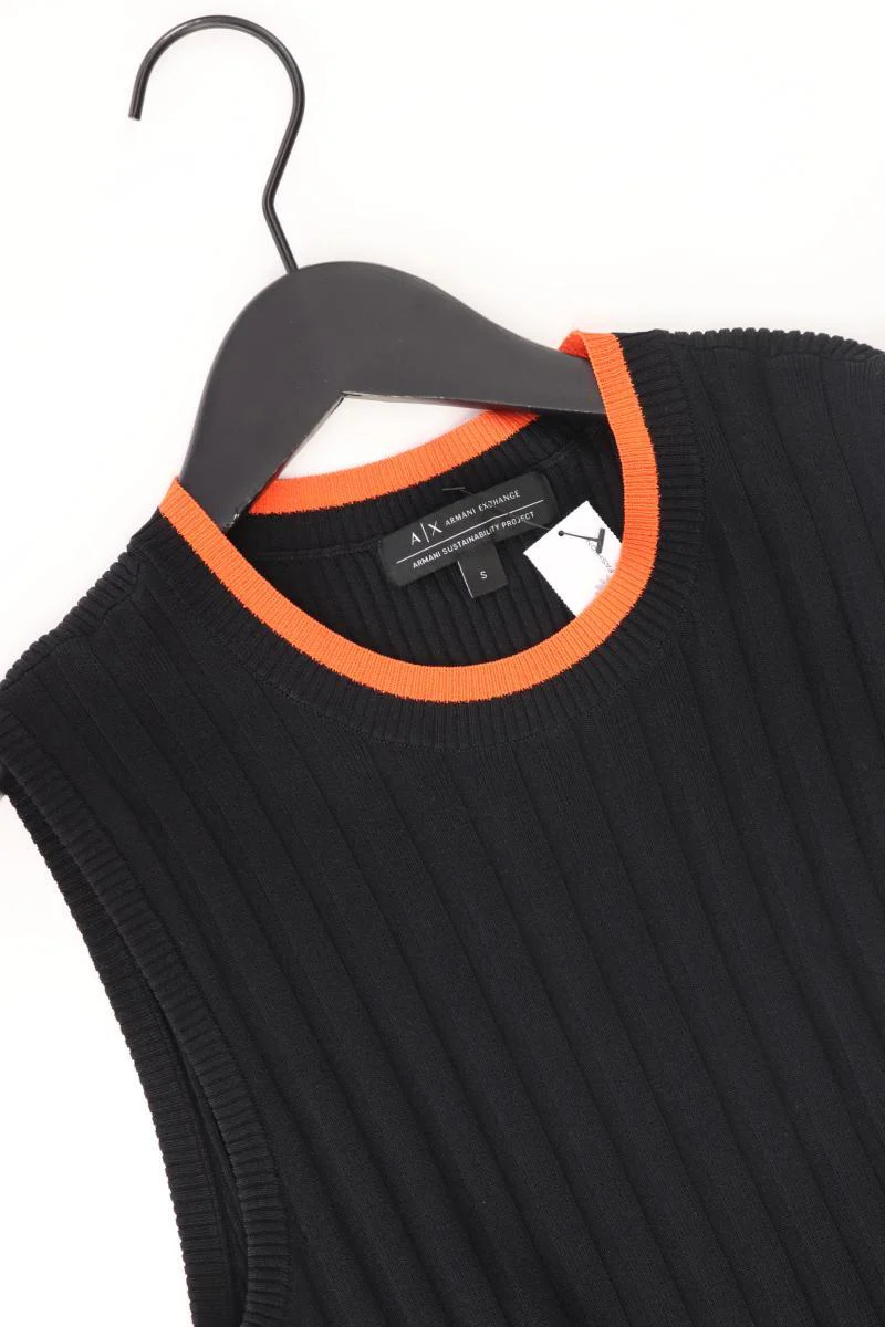 Armani Exchange Strickkleid Gr. S Ärmellos schwarz aus Viskose - Image 2