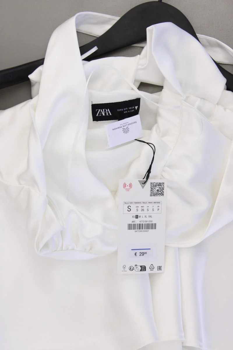 Zara Neckholderkleid Gr. S neu mit Etikett Neupreis: 29,95€! Träger weiß - Image 2