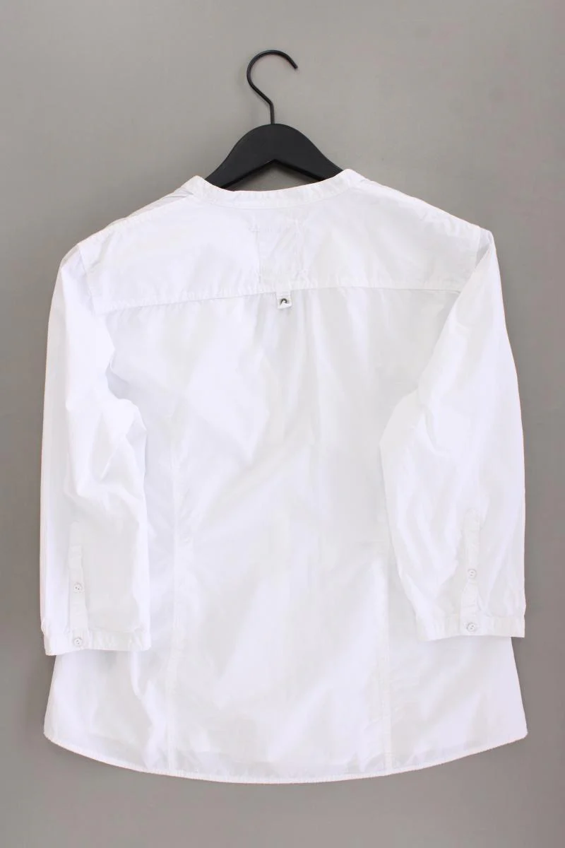 Marc O'Polo Regular Bluse Gr. 42 3/4 Ärmel weiß aus Baumwolle - Image 4