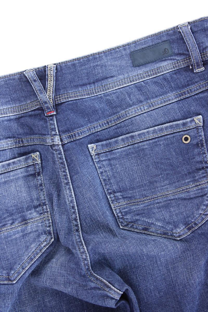 s.Oliver 7/8 Jeans Gr. 42 Modell Shape Capri blau aus Baumwolle - Image 3